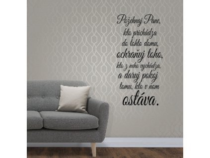 Požehnaj Pane (Farba Šedá, Rozmer 40x80)