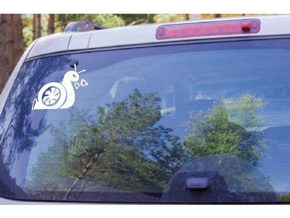 turbo slimák (Farba Brúsený Hliník, Rozmer 15x10)