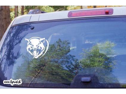 Vlk 2 (Farba Brúsený Hliník, Rozmer 60x60)