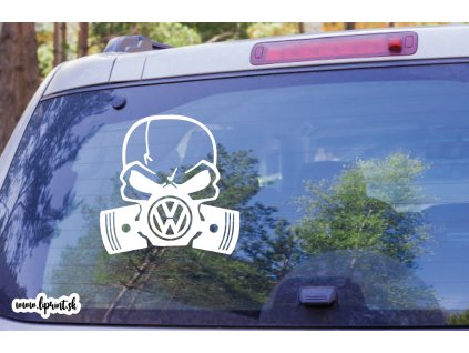 VW lebka (Farba Brúsený Hliník, Rozmer 60x60)