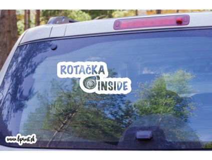 Rotačka inside (Farba Zlatá, Rozmer 30x20)