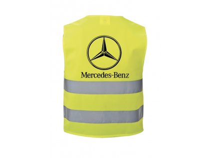 Reflexná vesta Mercedes-Benz (Farba Oranžová, Veľkosť UNI)