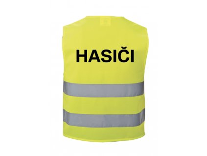 Reflexná vesta HASIČI (Farba Oranžová, Veľkosť UNI)