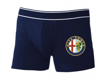 Boxerky Alfa romeo (Farba Tmavomodrá, Veľkosť XXL)