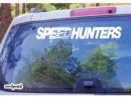 Nálepka Speedhunters (Farba Žltá, Rozmer 90x15)