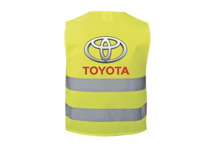 Reflexná vesta Toyota (Farba Oranžová, Veľkosť UNI)