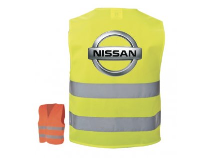 Reflexná vesta NISSAN (Farba Oranžová, Veľkosť UNI)