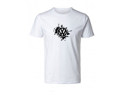 Pánske tričko VW ŠPLECH (Farba Zelená, Strih Slim, Veľkosť XXL)