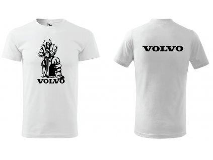 Pánske tričko VOLVO Viking (Farba Zelená, Strih Slim, Veľkosť XXL)