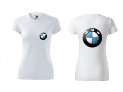 Dámske tričko BMW obojstranné (Farba Zelená, Strih Slim, Veľkosť XXL)