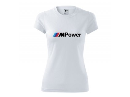 Dámske tričko BMW M Power (Farba Zelená, Strih Slim, Veľkosť XXL)
