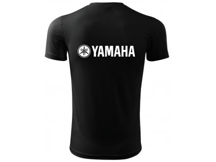 Pánske tričko Yamaha (Farba Zelená, Strih Slim, Veľkosť XXL)