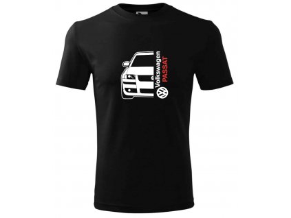Pánske tričko VW PASSAT (Farba Zelená, Strih Slim, Veľkosť XXL)