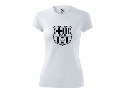 Dámske tričko FC Barcelona (Farba Zelená, Strih Slim, Veľkosť XXL)