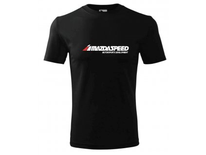 Pánske tričko Mazdaspeed (Farba Zelená, Strih Slim, Veľkosť XXL)