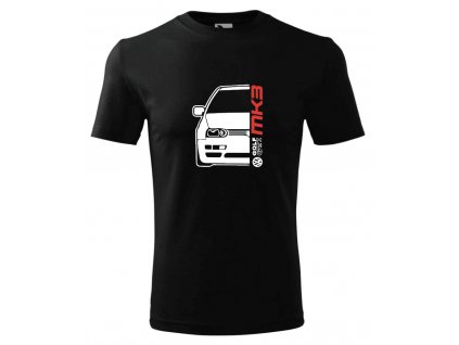 Pánske tričko Golf MK3 (Farba Zelená, Strih Slim, Veľkosť XXL)