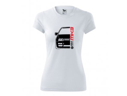 Dámske tričko Golf MK3 (Farba Zelená, Strih Slim, Veľkosť XXL)