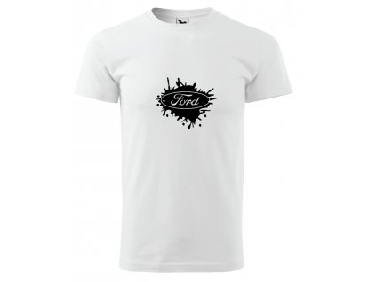 Pánske tričko Ford (Farba Zelená, Strih Slim, Veľkosť XXL)