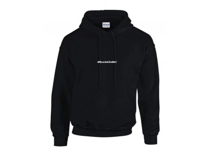 Pánska mikina #nejazdijakkkt (Farba Čierna, Strih Slim, Veľkosť XXXL)