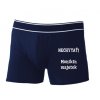 Boxerky Nechytať, "MENO" majetok (Farba Tmavomodrá, Veľkosť XXL)