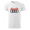 Pánske tričko AUDI (Farba Zelená, Strih Slim, Veľkosť XXL)