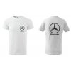 Pánske tričko Mercedes obojstranné (Farba Zelená, Strih Slim, Veľkosť XXL)