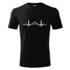 Pánske tričko Heartbeat speedmeter (Farba Zelená, Strih Slim, Veľkosť XXL)