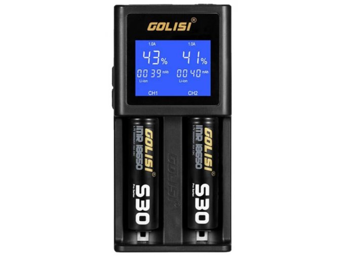 Golisi S2 2.0A - chytrá nabíječka s LCD displejem