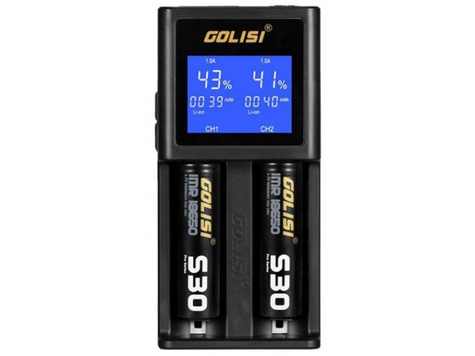 Golisi S2 2.0A - chytrá nabíječka s LCD displejem