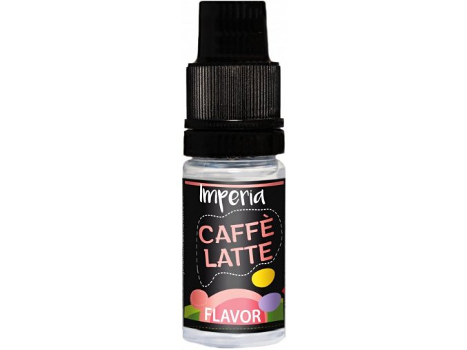 Příchuť IMPERIA Black Label 10ml Caffe Latte (Kafe Latte)