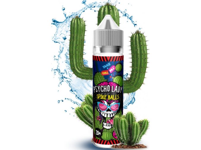 Příchuť Chill Pill Shake & Vape: Psycho Lady (Osvěžující kaktus) 12ml