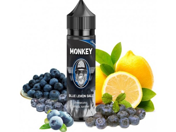 Příchuť MONKEY liquid Shake and Vape Blue Lemon Ball 12ml