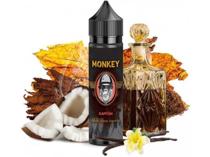 Příchuť MONKEY liquid Shake and Vape Kapitán 10ml