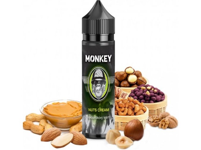 Příchuť MONKEY liquid Shake and Vape Nuts Cream 12ml