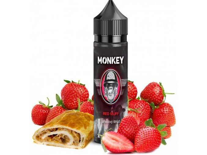 Příchuť MONKEY liquid Shake and Vape Red Muff 12ml