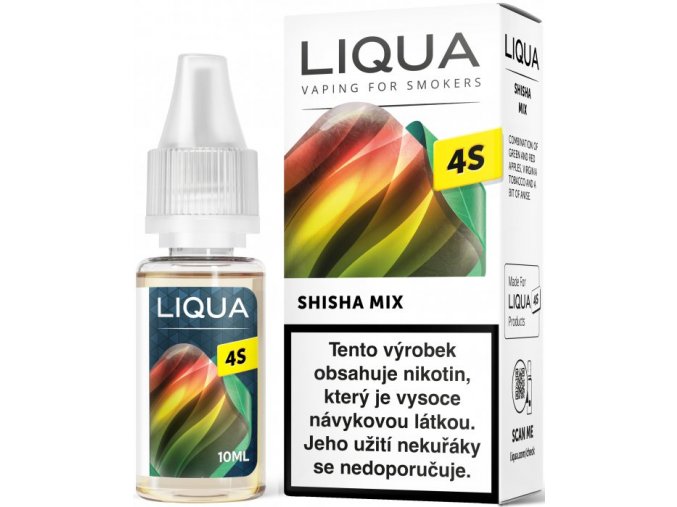 Liquid LIQUA 4S Shisha Mix 10ml-20mg