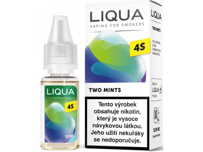 Liquid LIQUA 4S Two Mints 10ml-20mg