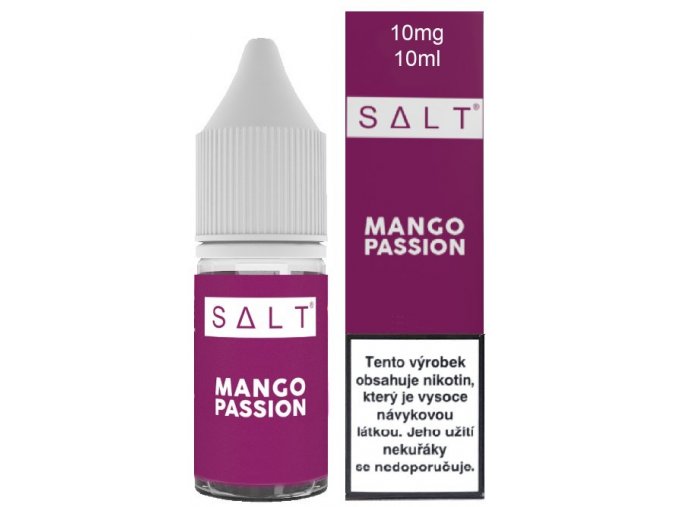 Juice Sauz SALT 10ml/10mg Mango Passion (Marakuja a mango)
