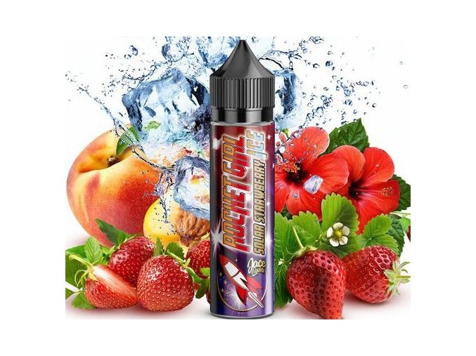 Příchuť Rocket Girl - Solar Strawberry ICE Shake and Vape 15ml