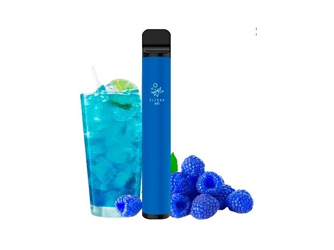 Elf Bar 600 elektronická cigareta Blue Razz Lemonade 20mg