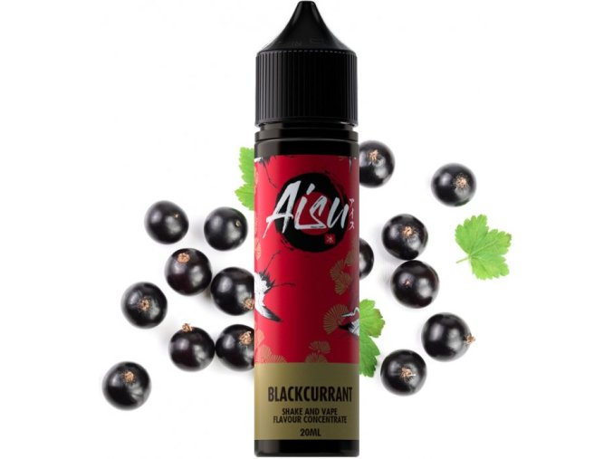 Příchuť ZAP! Juice Shake and Vape AISU 10ml Blackcurrant (Černý rybíz)