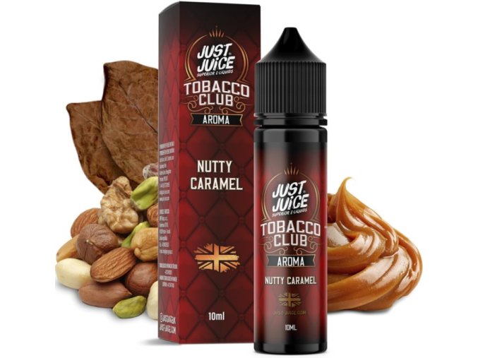 prichut just juice sv 10ml tobacco nutty caramel