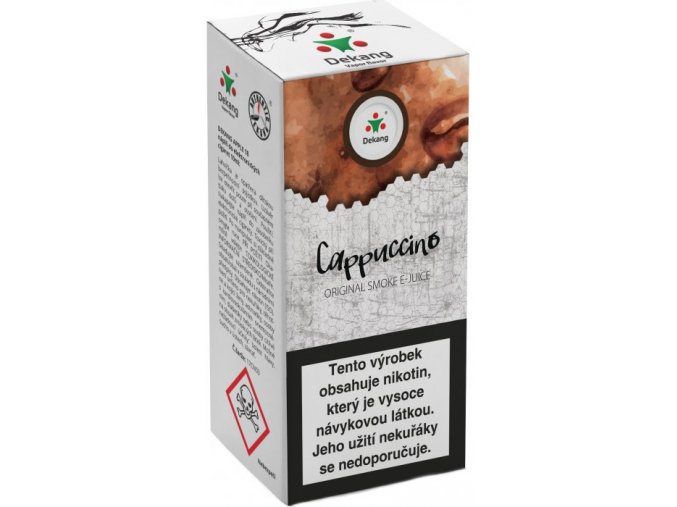 liquid dekang cappuccino 10ml 11mg kapucino