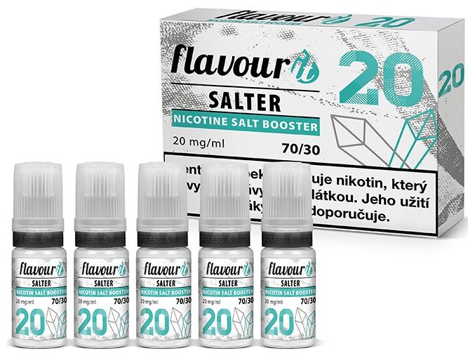 Flavourit Salter Booster 70/30 5x10ml 20mg