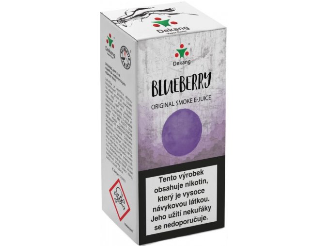 liquid dekang blueberry 10ml 11mg boruvka