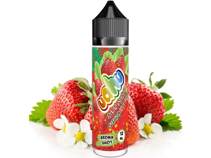 Příchuť UAHU Shake and Vape 12ml All Star Strawberry