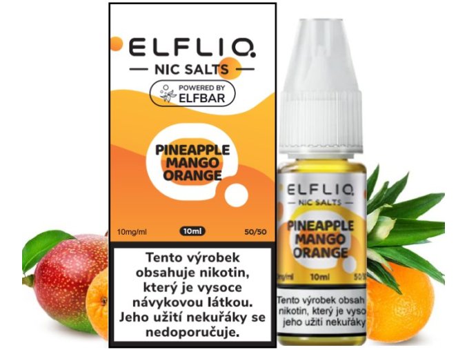 ELFLIQ Nic SALT Pineapple Mango Orange 10ml
