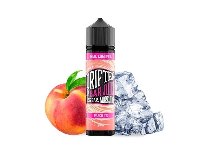 Příchuť Drifter Bar Juice S&V 16ml Peach Ice