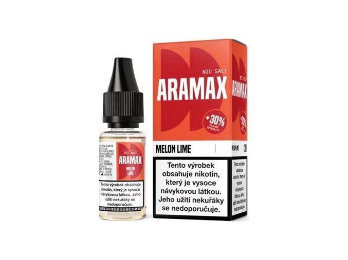 liquid aramax salt melon lime 10ml 20mg