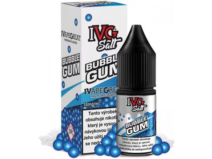 Liquid IVG SALT Bubblegum 10ml/20mg